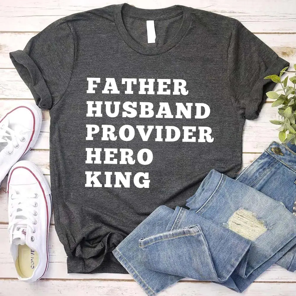 Father Graphic Tee – Unisex Inspirational Dad Shirt