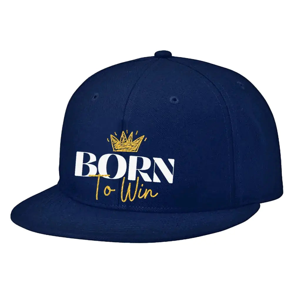 Born To Win Embroidered Hat