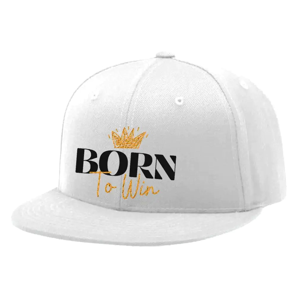 Born To Win Embroidered Hat