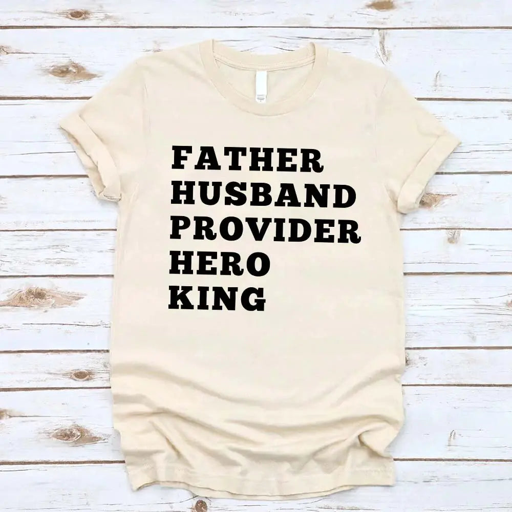 Father Graphic Tee – Unisex Inspirational Dad Shirt
