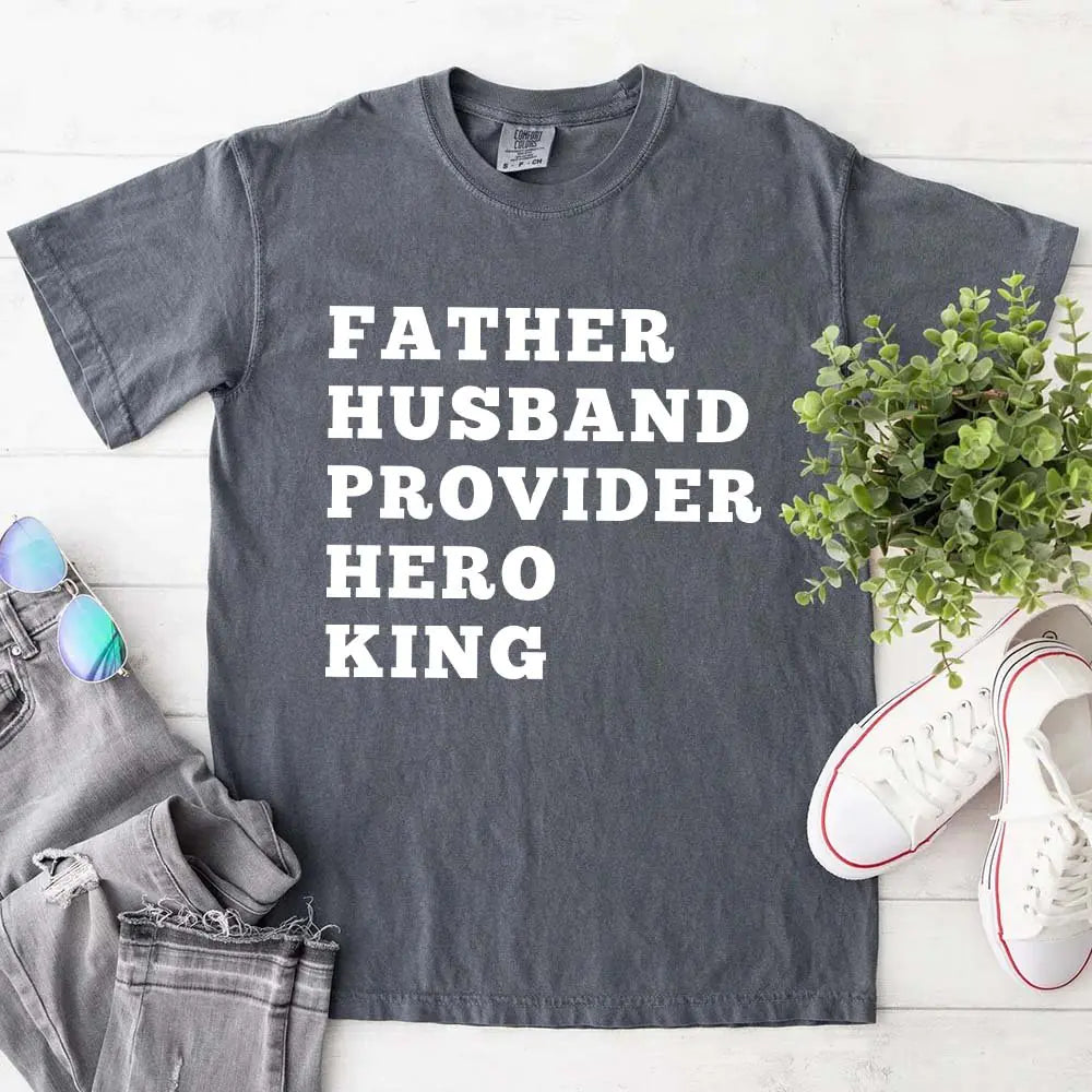Father Graphic Tee – Unisex Inspirational Dad Shirt