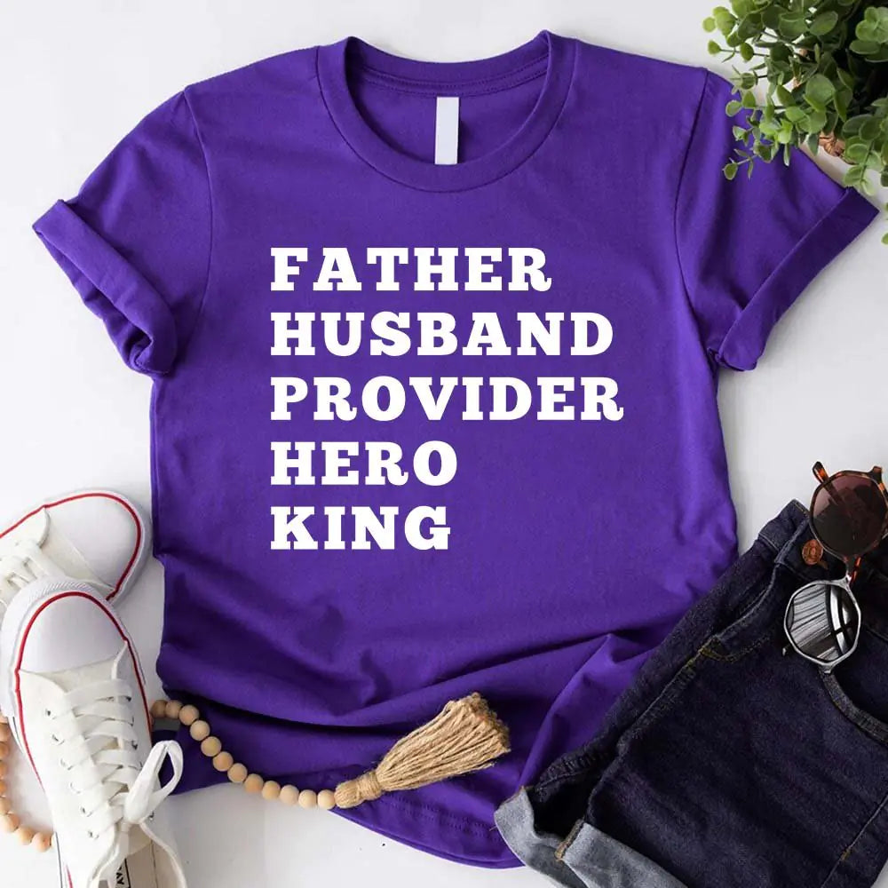 Father Graphic Tee – Unisex Inspirational Dad Shirt