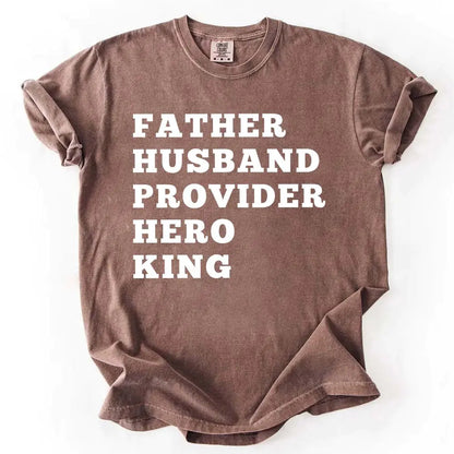 Father Graphic Tee – Unisex Inspirational Dad Shirt