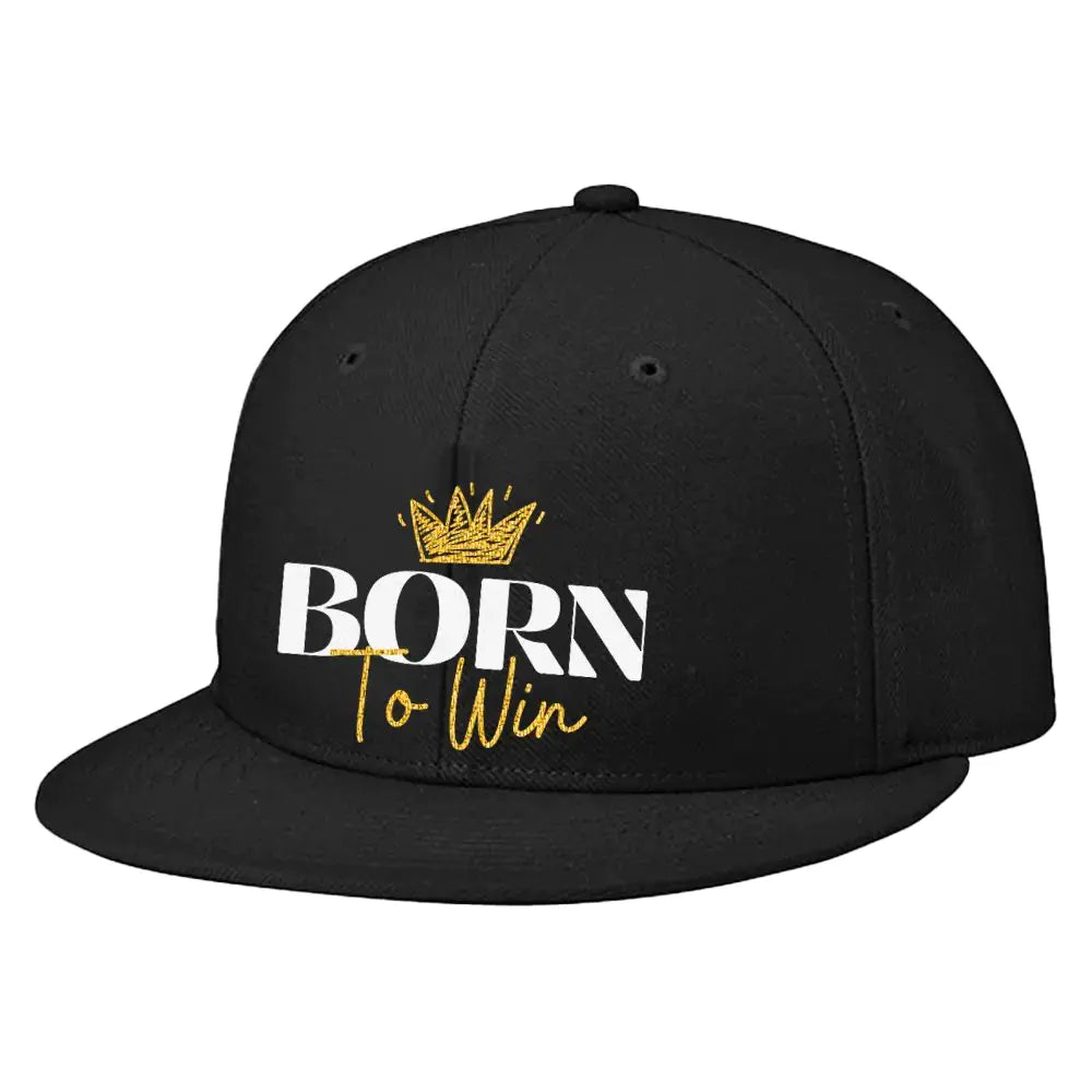 Born To Win Embroidered Hat