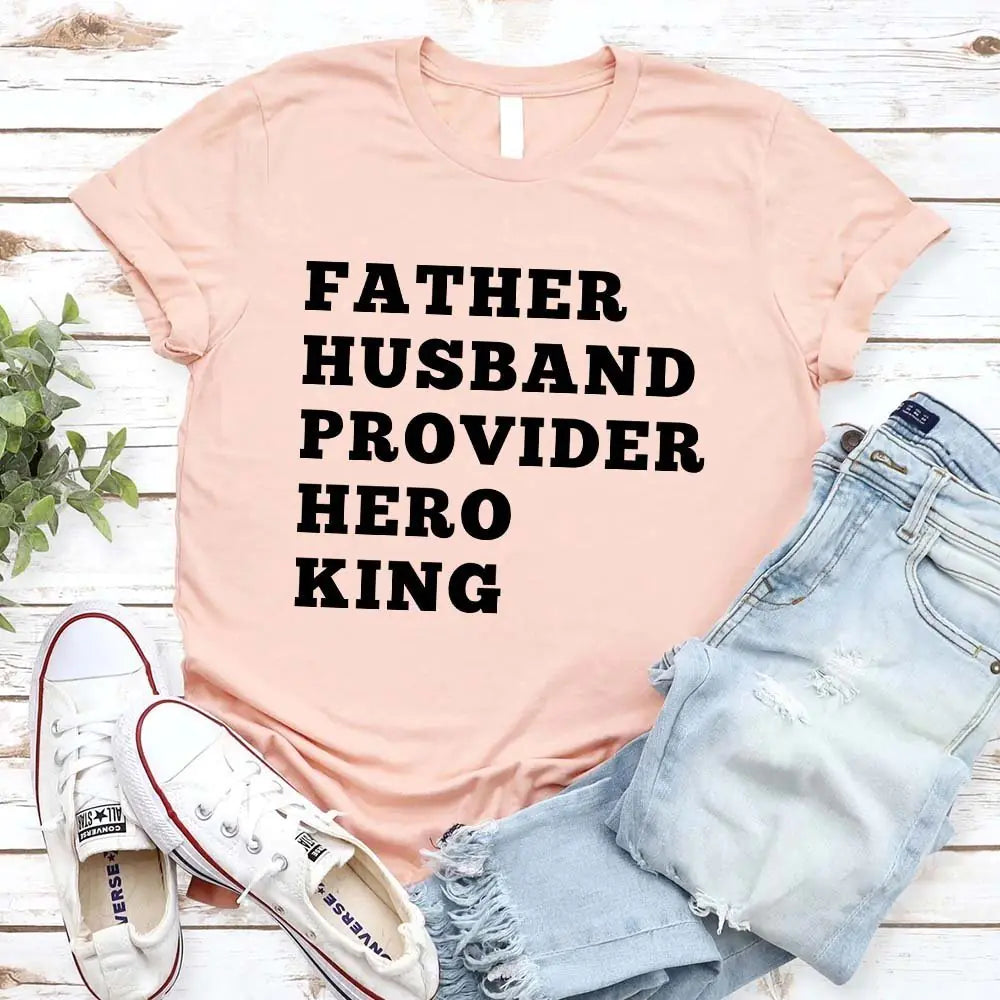 Father Graphic Tee – Unisex Inspirational Dad Shirt