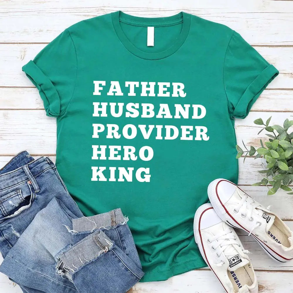 Father Graphic Tee – Unisex Inspirational Dad Shirt