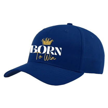 Born To Win Embroidered Hat