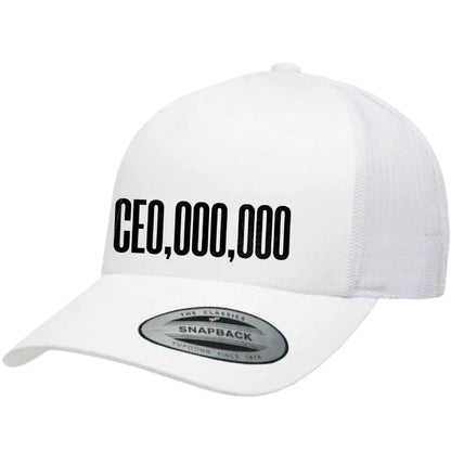 CEO.0000.000 Retro Embroidered Snapback Trucker Hat