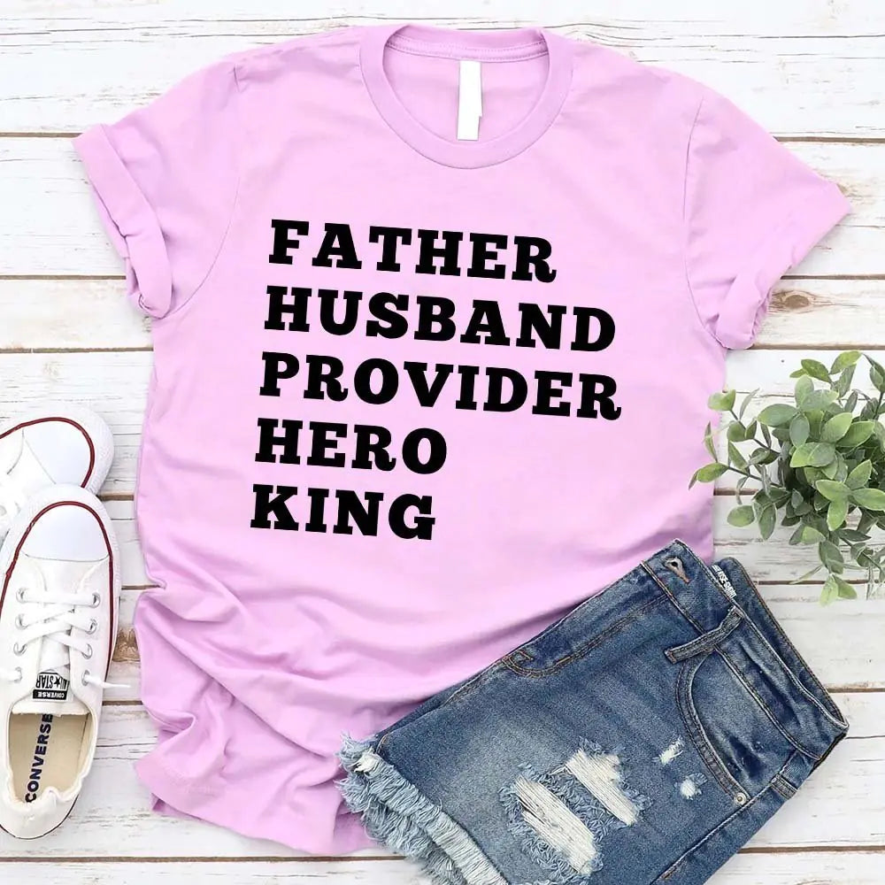 Father Graphic Tee – Unisex Inspirational Dad Shirt