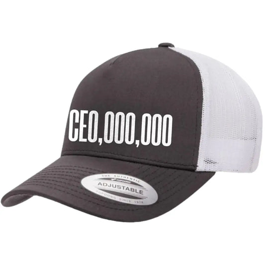 CEO.0000.000 Retro Embroidered Snapback Trucker Hat