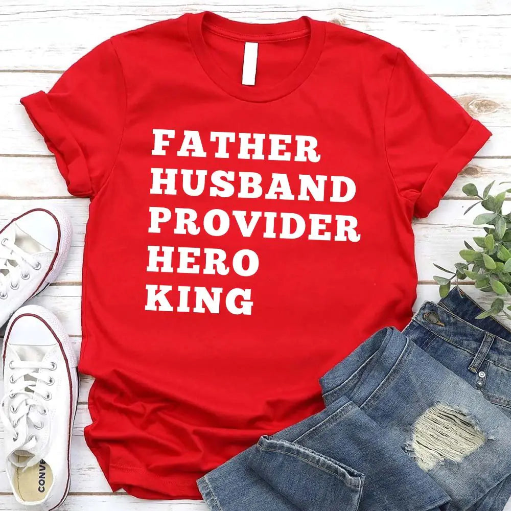 Father Graphic Tee – Unisex Inspirational Dad Shirt