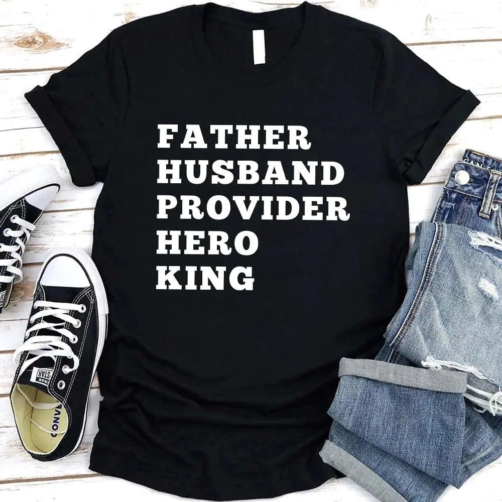 Father Graphic Tee – Unisex Inspirational Dad Shirt