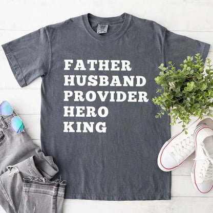 Father Graphic Tee – Unisex Inspirational Dad Shirt