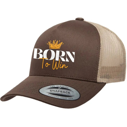 Born To Win Embroidered Hat