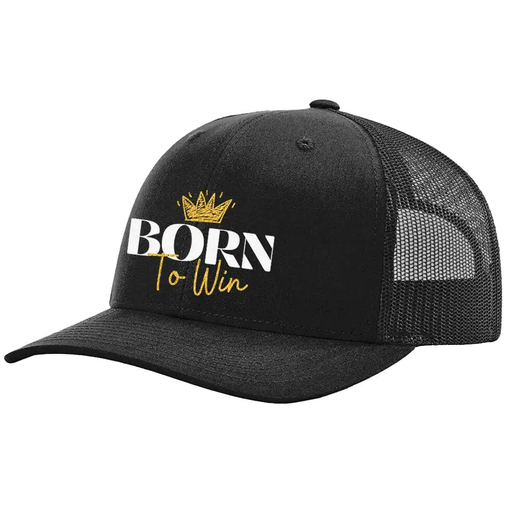 Born To Win Embroidered Hat