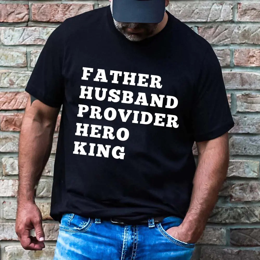 Father Graphic Tee – Unisex Inspirational Dad Shirt