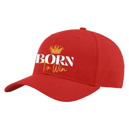 Born To Win Embroidered Hat