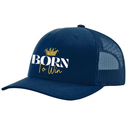 Born To Win Embroidered Hat