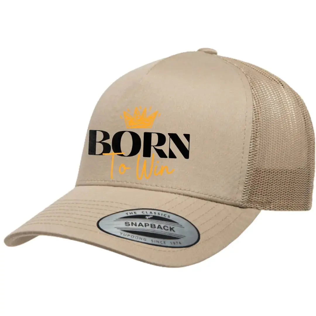 Born To Win Embroidered Hat