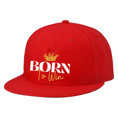 Born To Win Embroidered Hat