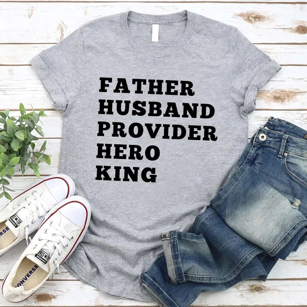 Father Graphic Tee – Unisex Inspirational Dad Shirt