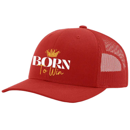 Born To Win Embroidered Hat