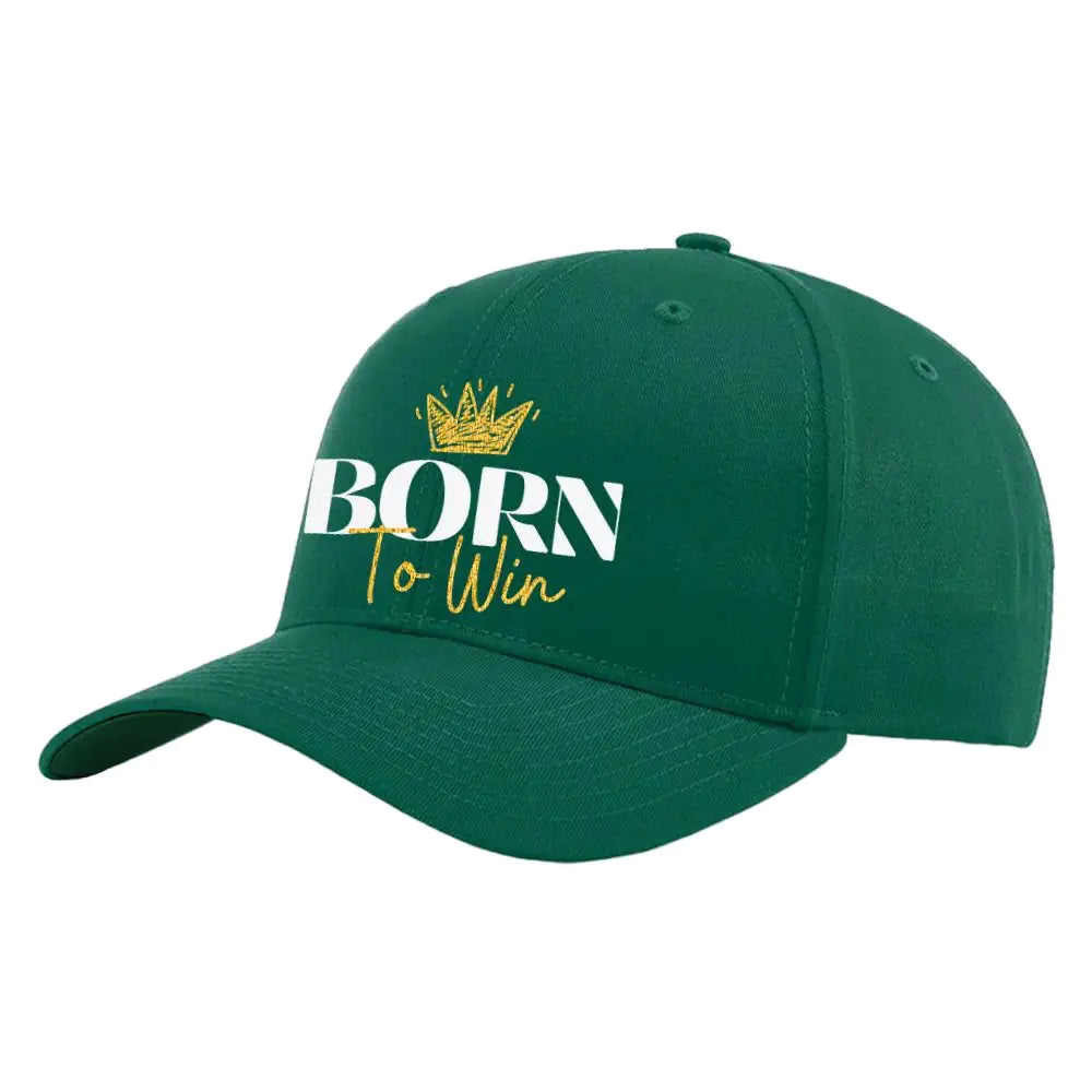Born To Win Embroidered Hat