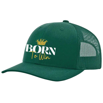 Born To Win Embroidered Hat